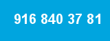 916 840 37 81 916 840 37 81